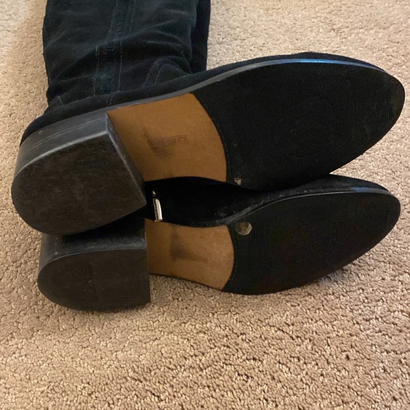 Vince Camuto Kochelda Over the Knee Boot Black Suede Size 8 1/2 - Picture 9 of 10